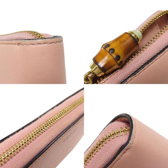 GUCCI Pink Leather Wallet - Picture 9 of 11
